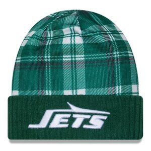 NEW - 2024 New Era Cold Weather Statement Knit Beanie (New York Jets)
